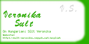 veronika sult business card